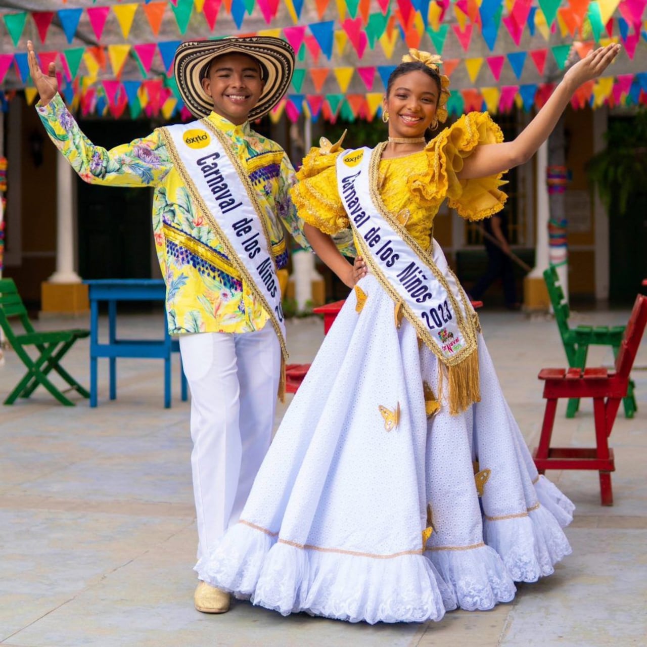 Reyes del carnaval de los niños 2023.