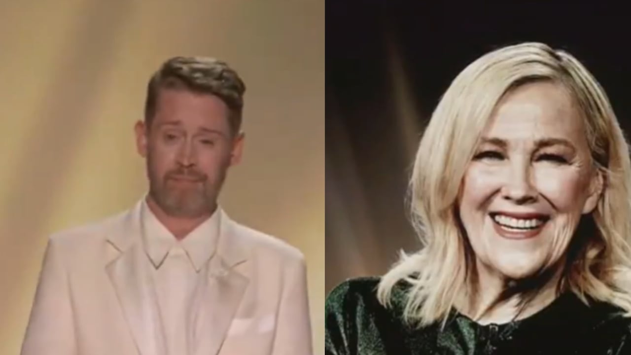 Macaulay Culkin rindió homenaje a Catherine O'Hara en los Premios Emmy.