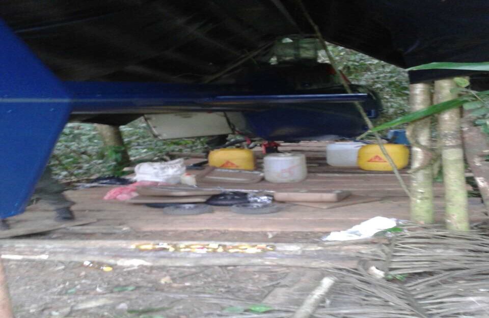 Helicóptero robado en Valle fue encontrado en Quibdó. 