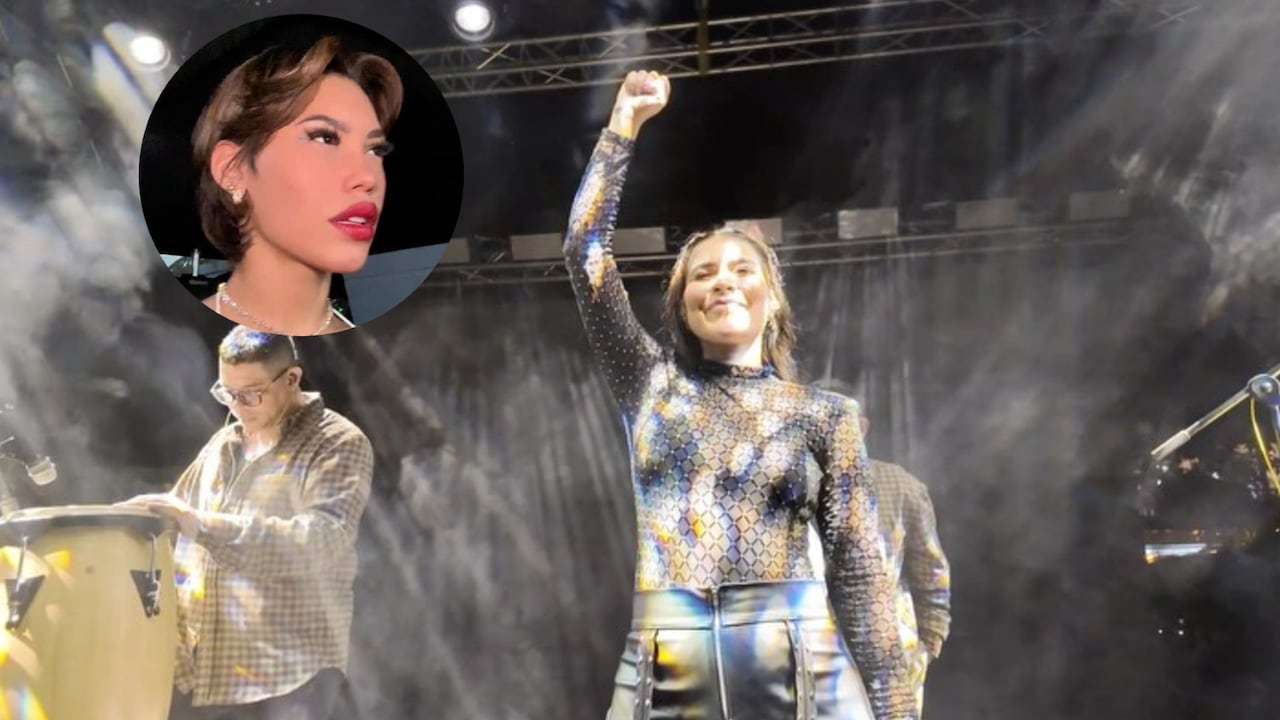 Karen Lizarazo y Ana del Castillo, cantantes de vallenato.