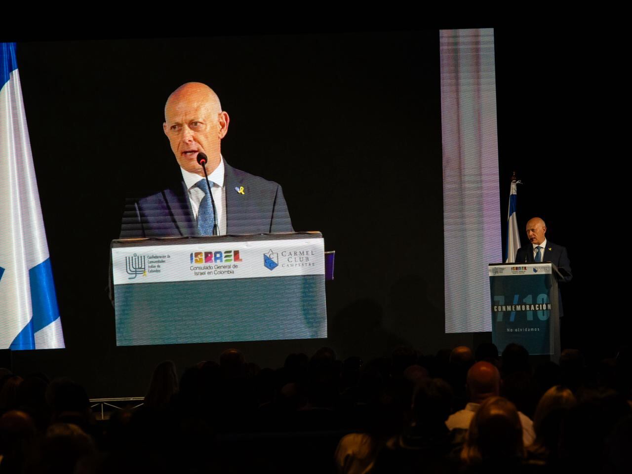 George Levy, presidente de la comunidad judía en Colombia