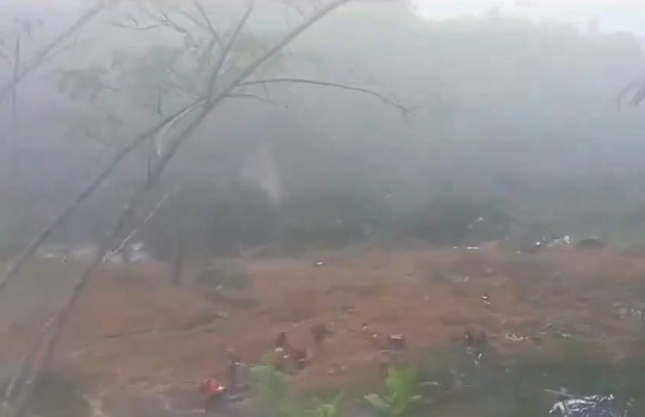 Los organismos de emergencia se encuentran atendiendo la emergencia.