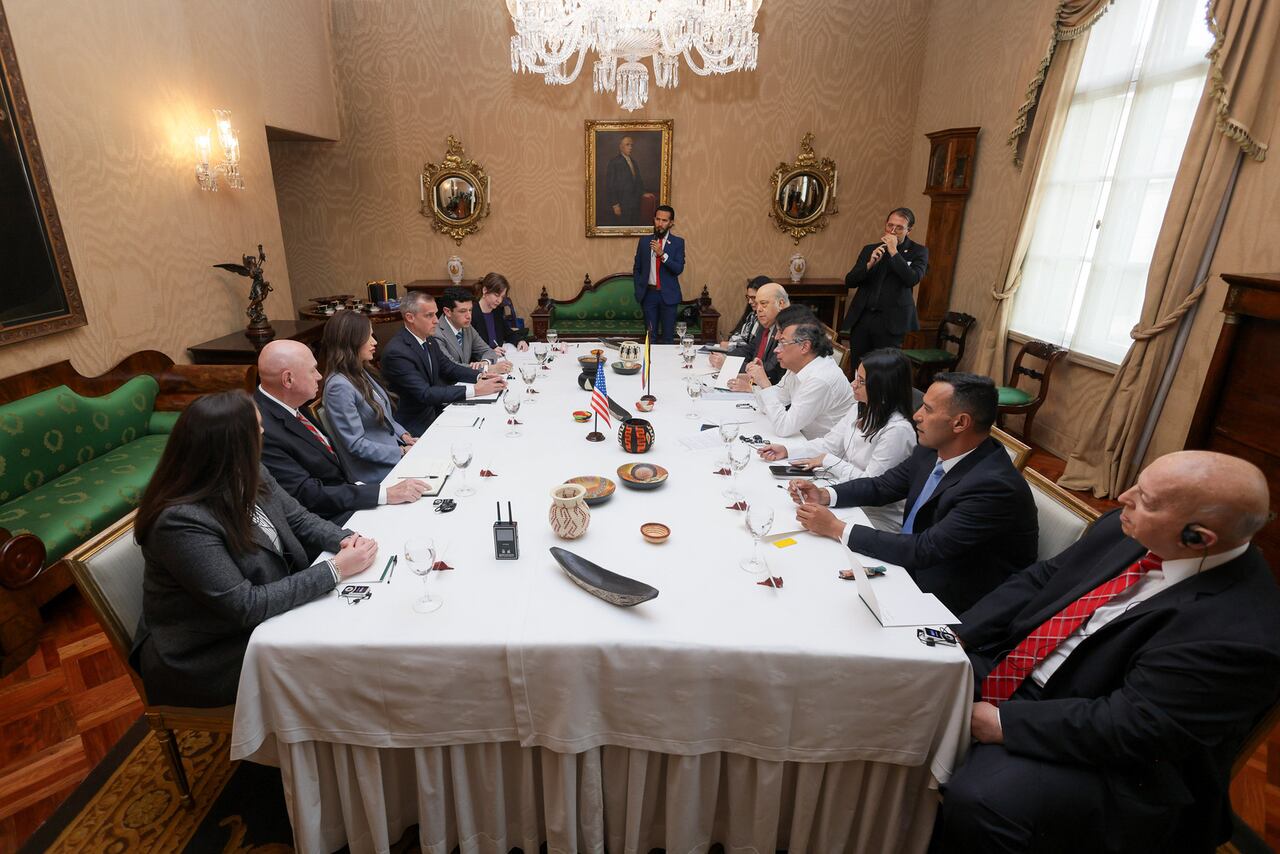 La reunión se llevó a cabo en la Casa de Nariño.