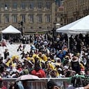 El vicepresidente del Concejo de Bogotá, del Centro Democrático, Papo Amin publicó una fotografía en la que se ven pocos asistentes a la jornada de Diálogos Regionales Vinculantes para Bogotá.