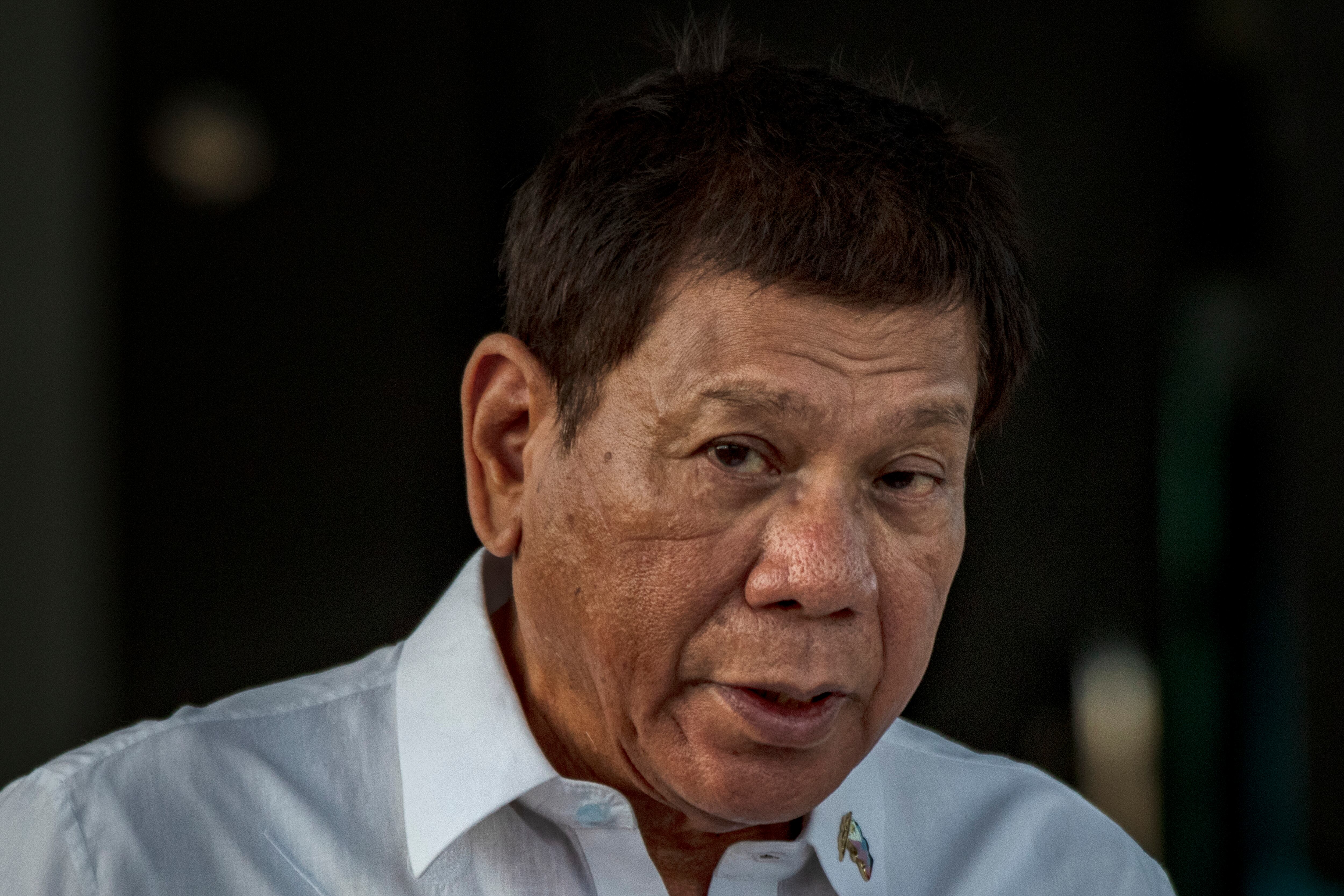 Duterte fue detenido en el aeropuerto de Manila tras regresar de un viaje a Hong Kong, según el gobierno filipino.