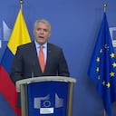 Presidente Iván Duque desde Bruselas