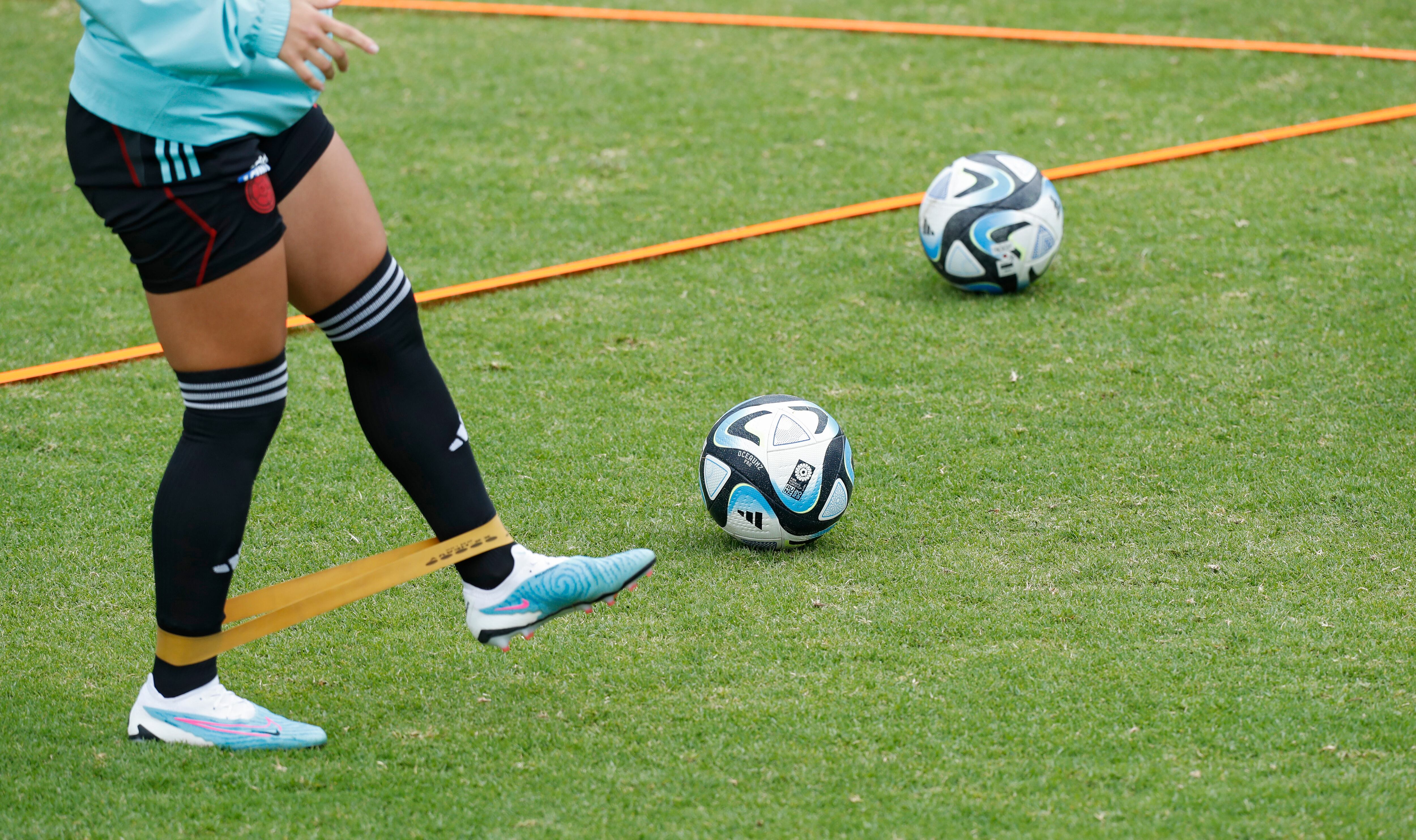 Oceaunz balón oficial de la Copa Mundial Femenina de la FIFA 2023
 Australia  Nueva Zelanda 
Bogota julio 6 del 2023
Foto Guillermo Torres Reina / Semana