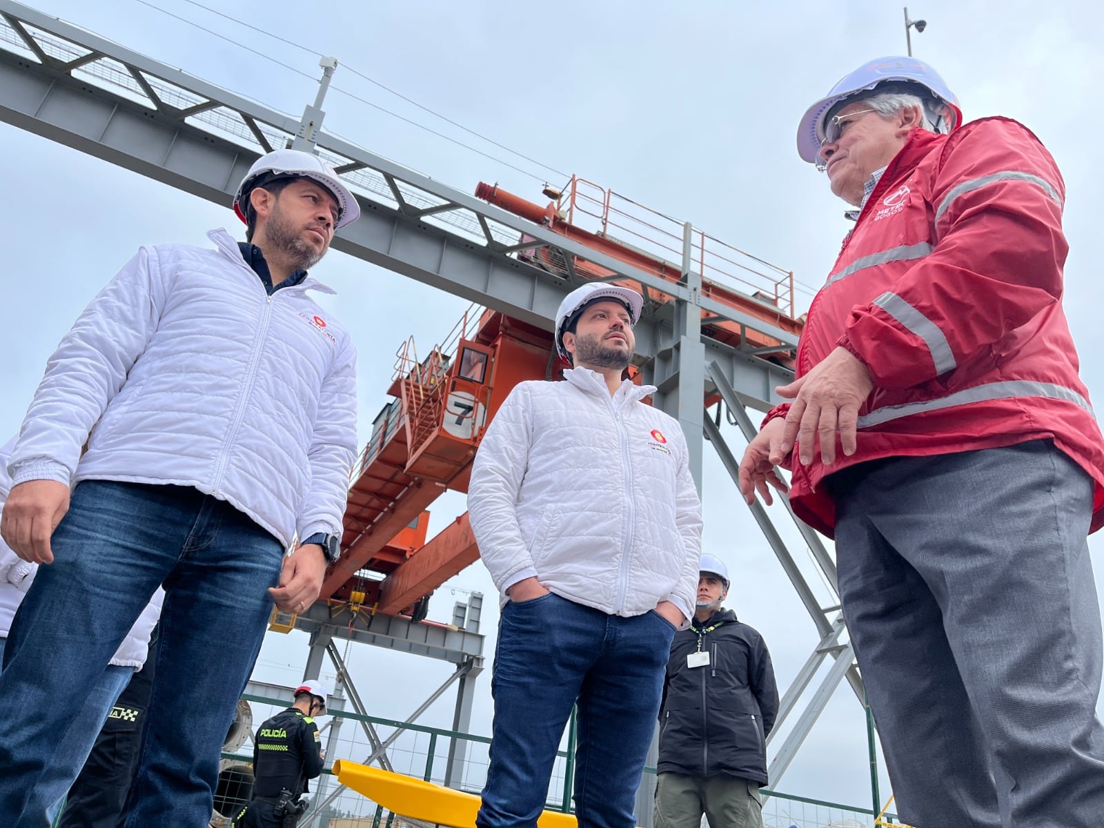 Vista de la Contraloría al metro de Bogotá