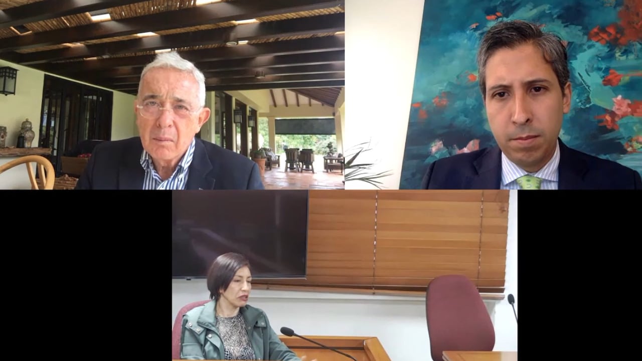 Eurídice Cortés Velasco, alias Diana, declara este jueves en el juicio contra el expresidente Álvaro Uribe Vélez.