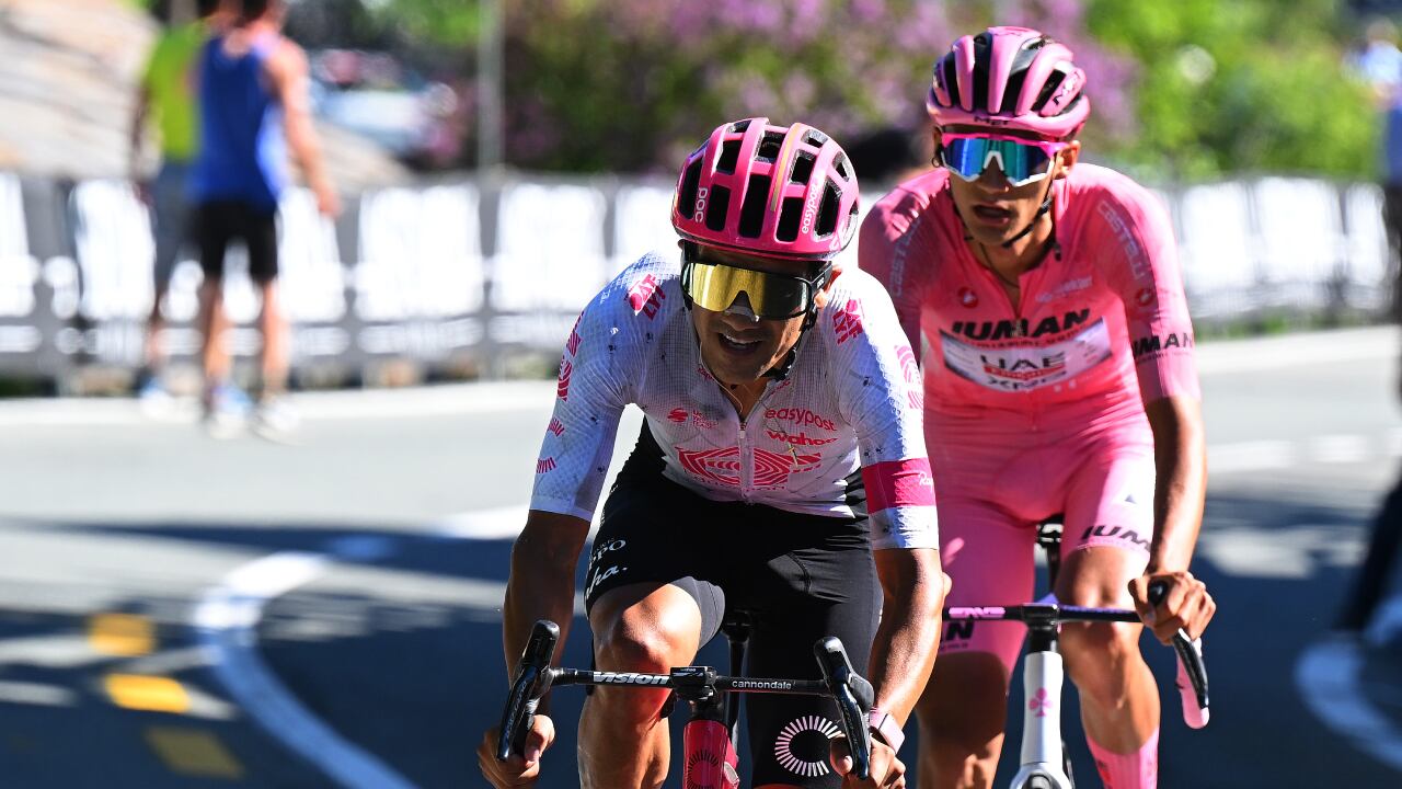 Isaac del Toro no aflojó y quedó segundo en la etapa 19 del Giro de Italia 2025