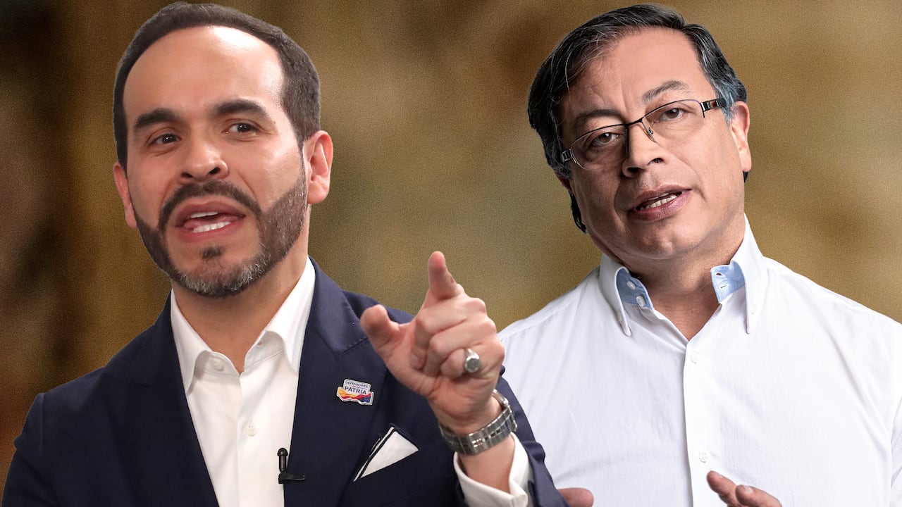 Abelardo de la Espriella y Gustavo Petro.