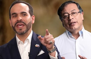 Abelardo de la Espriella y Gustavo Petro