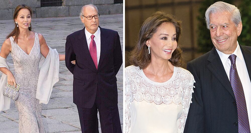 Escandalizó al abandonar a Falcó por Miguel Boyer, ministro estrella de Felipe González. Él la dejó viuda en 2014.Su romance con Mario Vargas Llosa también comenzó con escándalo, pues se dijo que para atraparlo ella volvió a usar sus artes de “robamaridos”. 