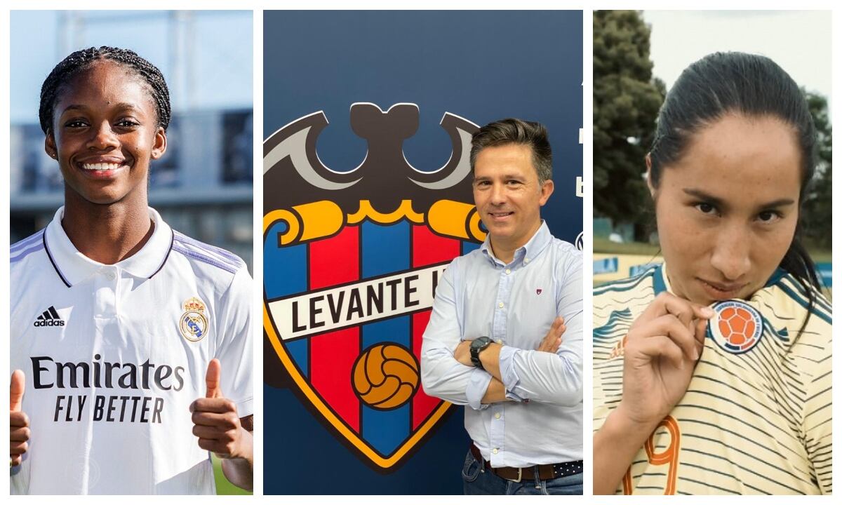 Linda Caicedo, Daniel Pastor, Mayra Ramírez