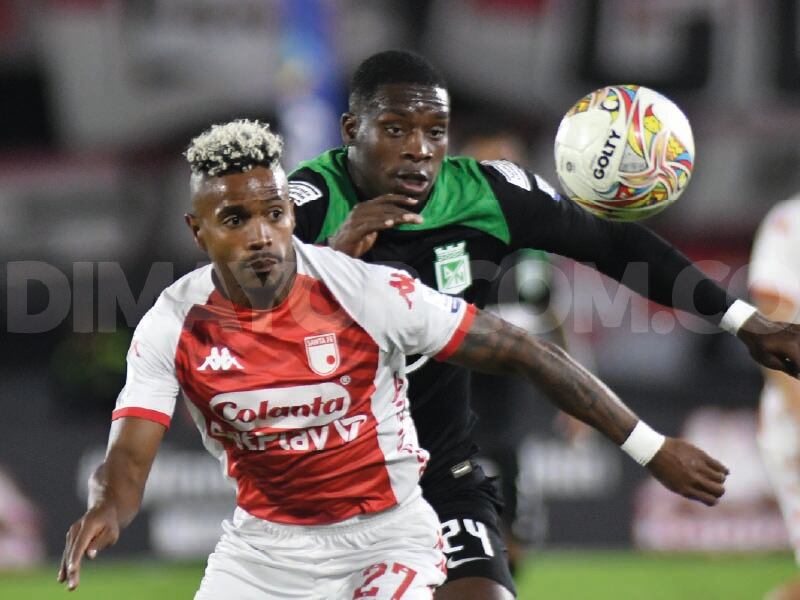 Atlético Nacional venció a Santa Fe en Bogotá