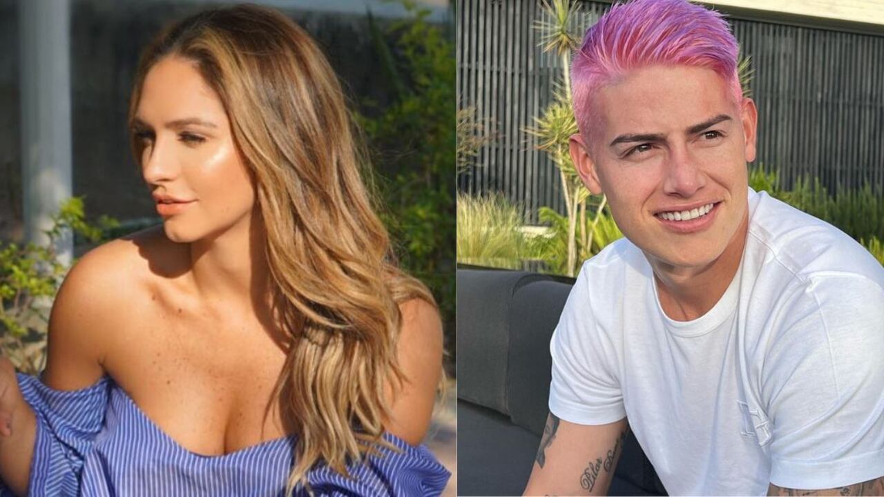 Kimberly Reyes y James Rodríguez, en rumores de romance