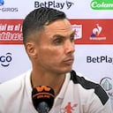 Lucas González, DT del América, en rueda de prensa