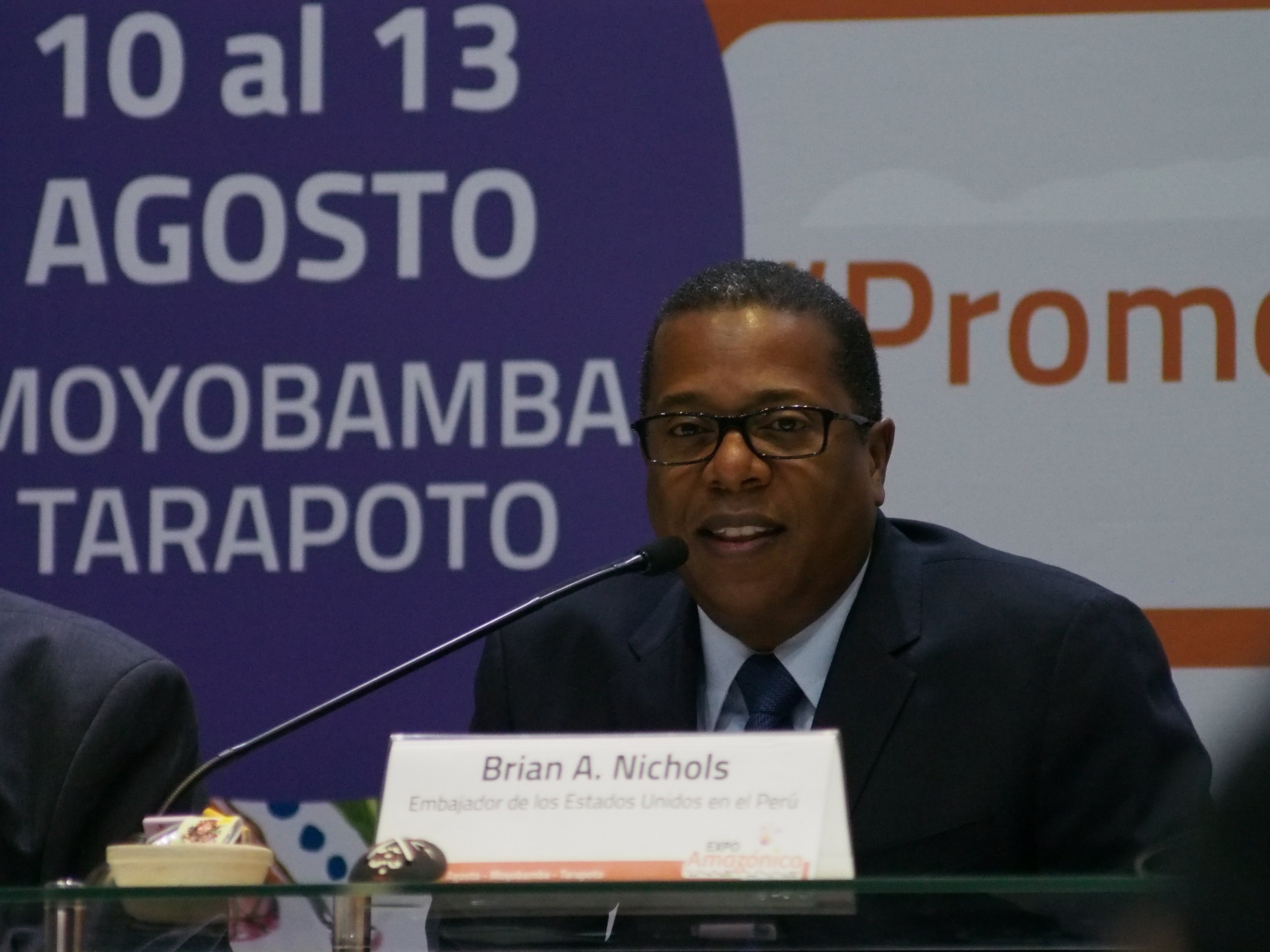 El subsecretario de Estado para el Hemisferio Occidental, Brian Nichols.