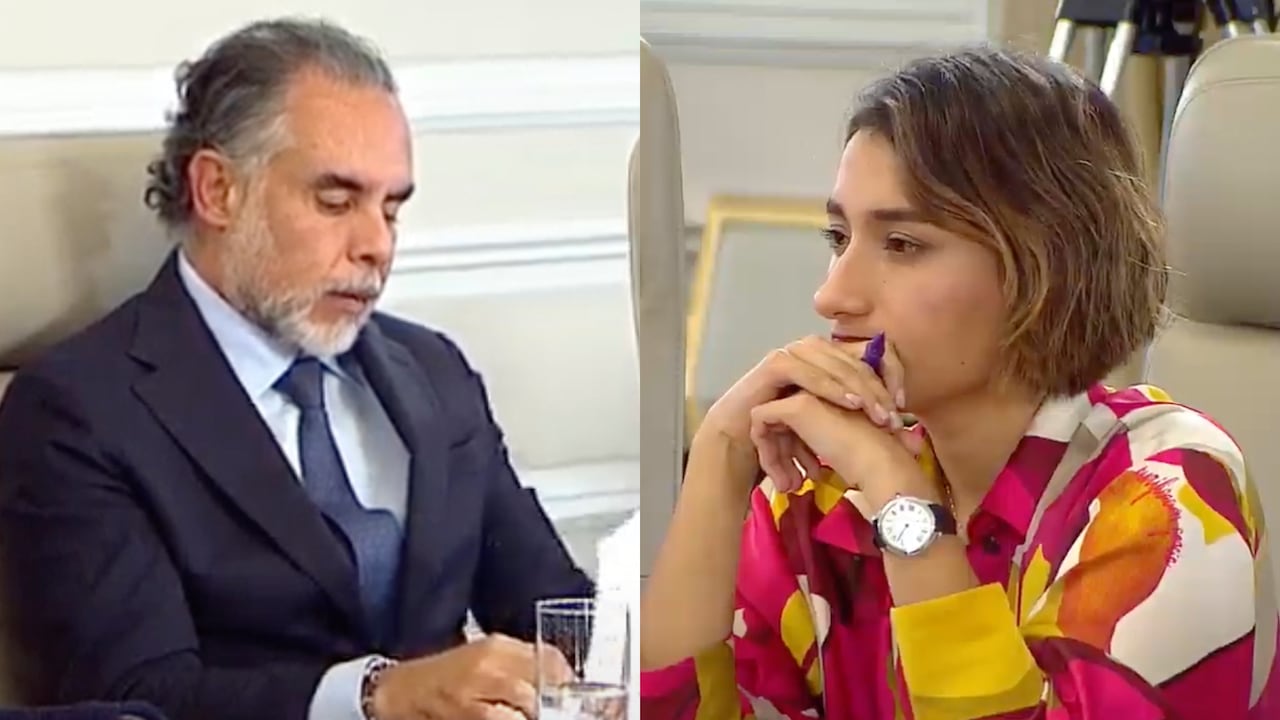 Laura Sarabia y Armando Benedetti.