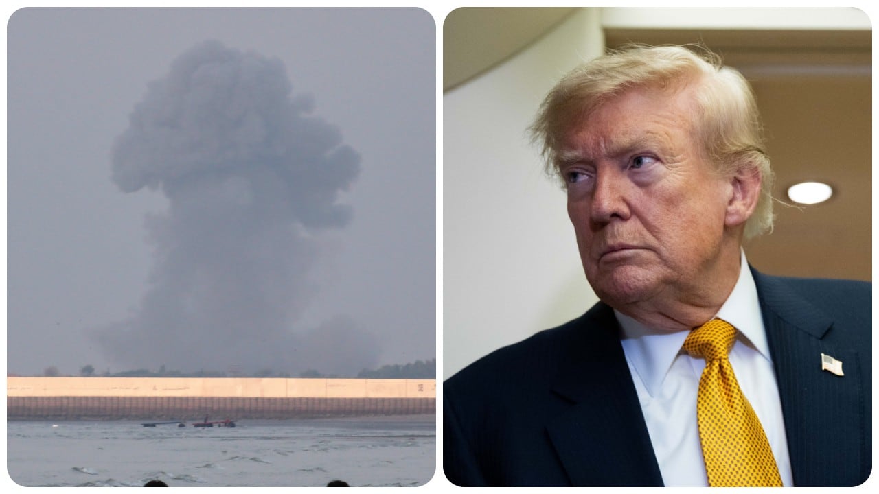 El presidente Donald Trump aseguró que Estados Unidos será "el guardián del estrecho de Ormuz".
