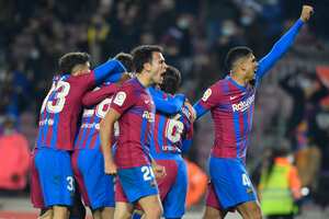 Después de dos caídas el Barcelona volvió a celebrar