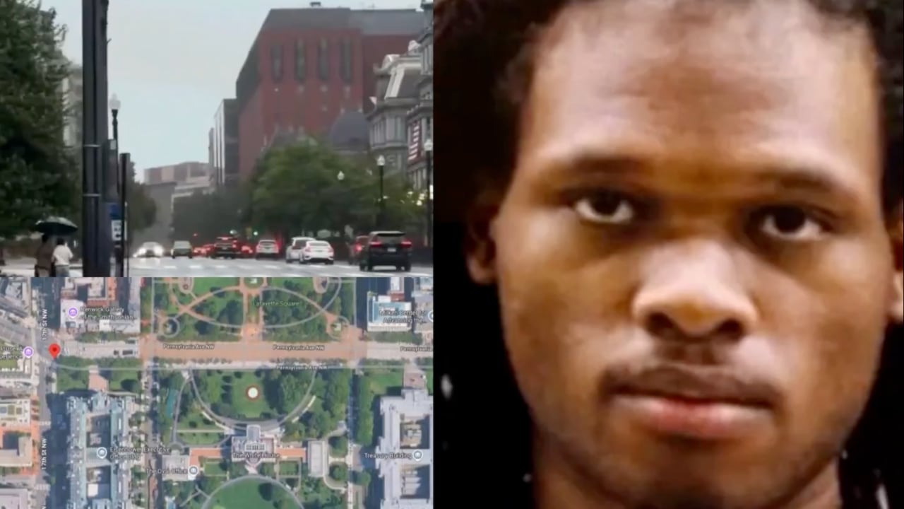 Nasir Best, de 21 años, abrió fuego contra un puesto de control de la Casa Blanca.