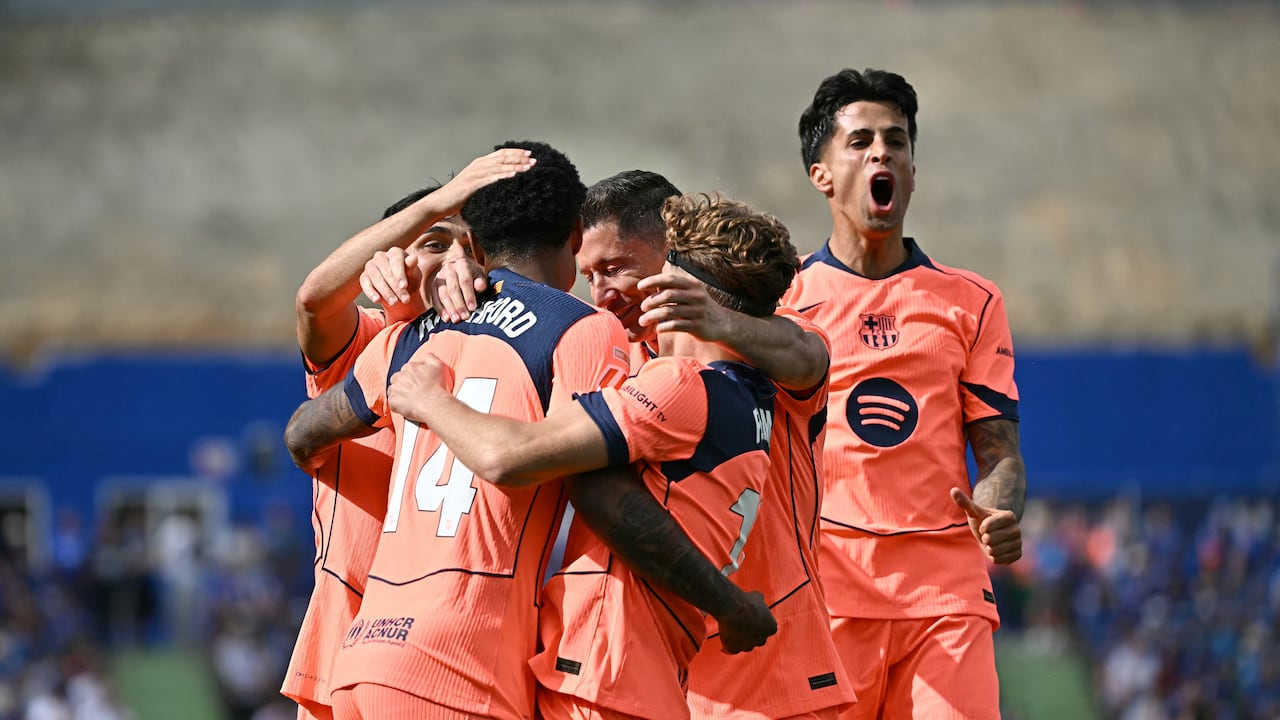 Victoria del Barcelona sobre el Getafe en LaLiga.