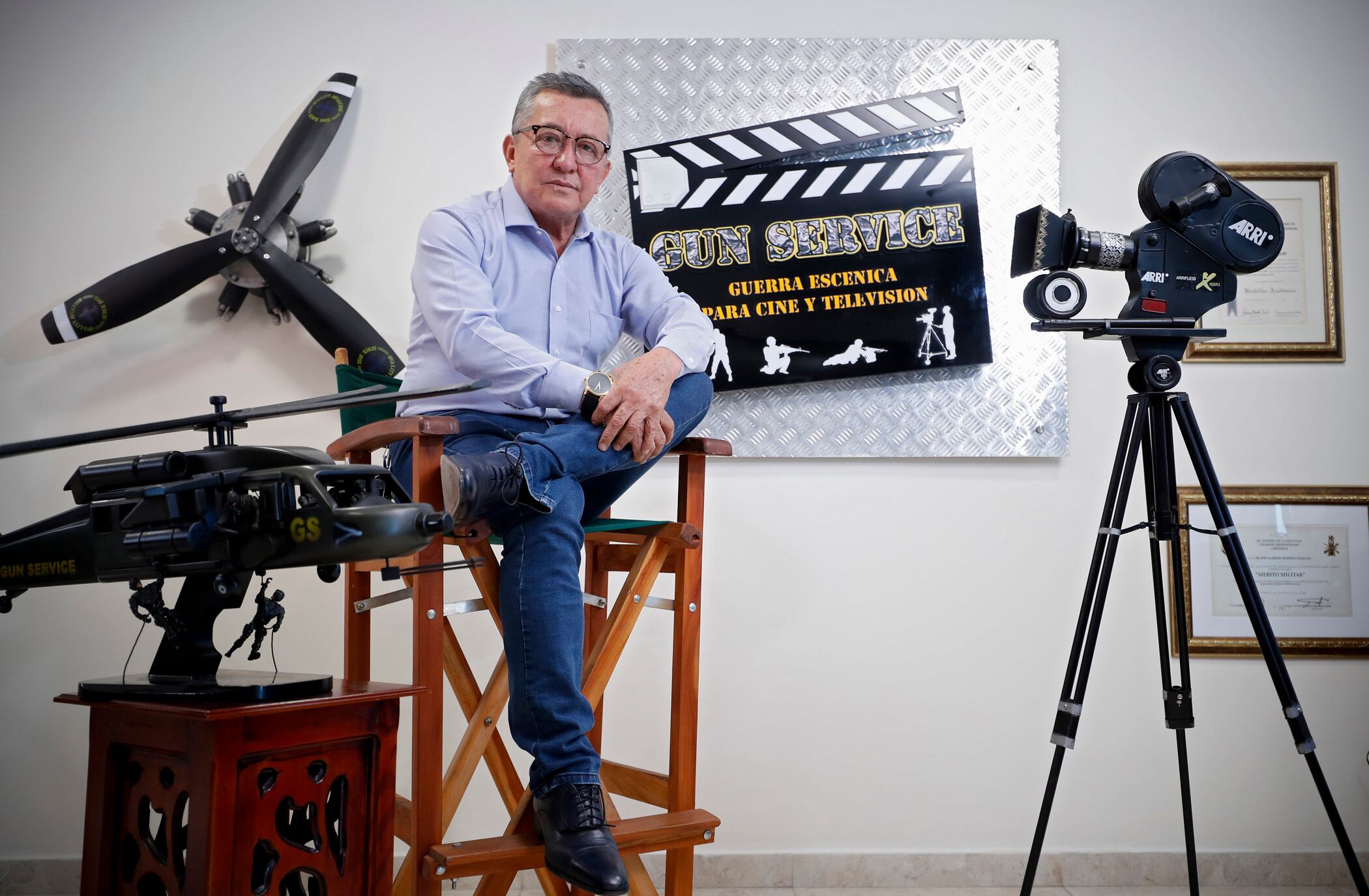 José Alfredo Ramírez, gerente de Gun Service Internacional.