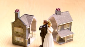 El divorcio también incluye una repartición de bienes de la sociedad conyugal.