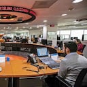 Rueda de negociación de la Bolsa de Valores de Colombia