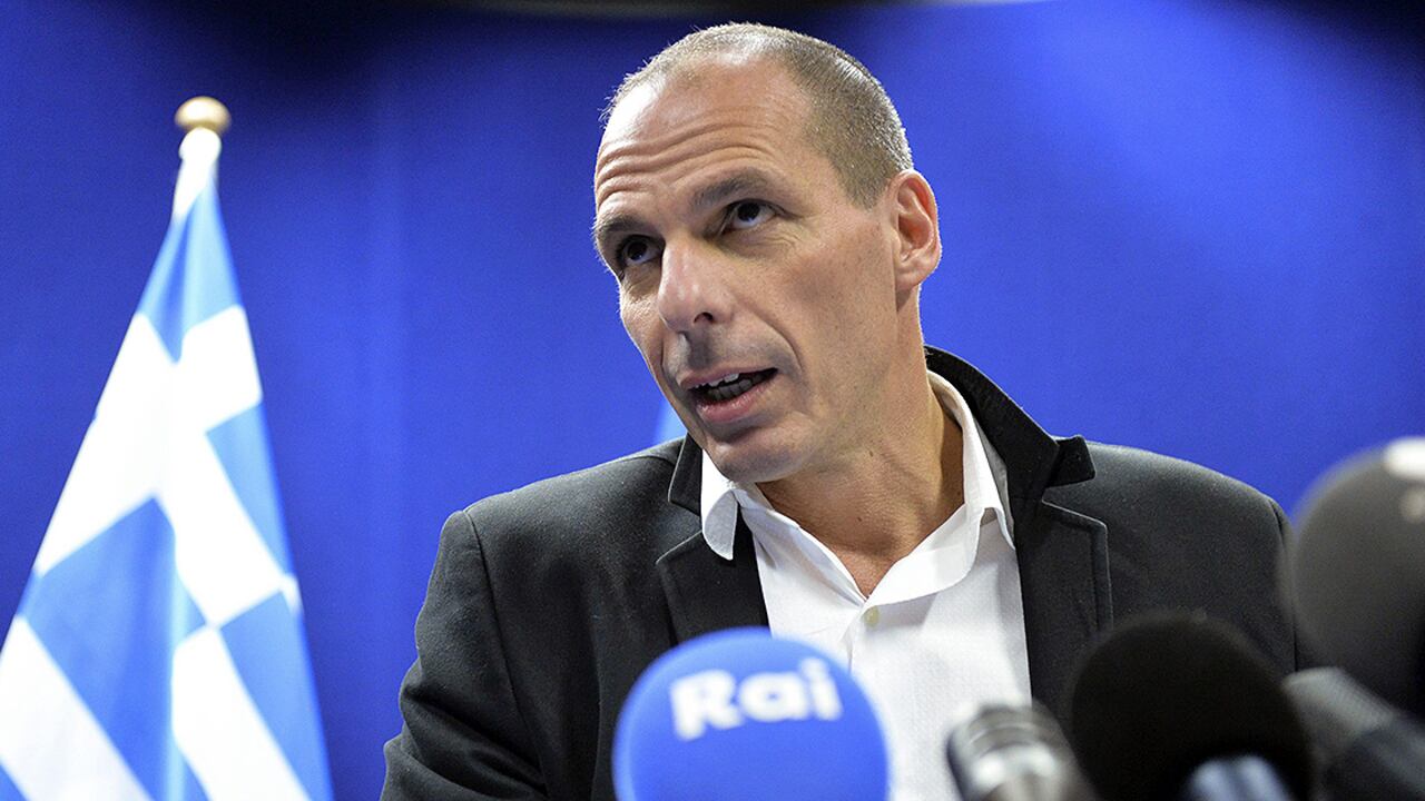 Yanis Varoufakis, ministro de finanzas griego.