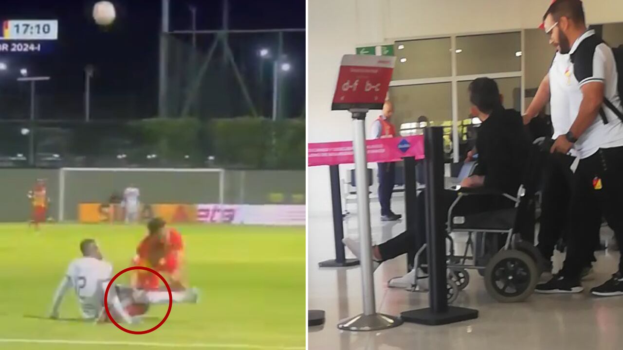 Gonzalo Lencina acabó en silla de ruedas tras la entrada de Jaime Mora, arquero de Alianza