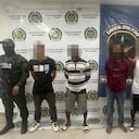 Los presuntos secuestrados quedaron a disposición de las autoridades competentes.