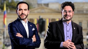 Abelardo de la Espriella e Iván Cepeda, candidatos presidenciales de la segunda vuelta.