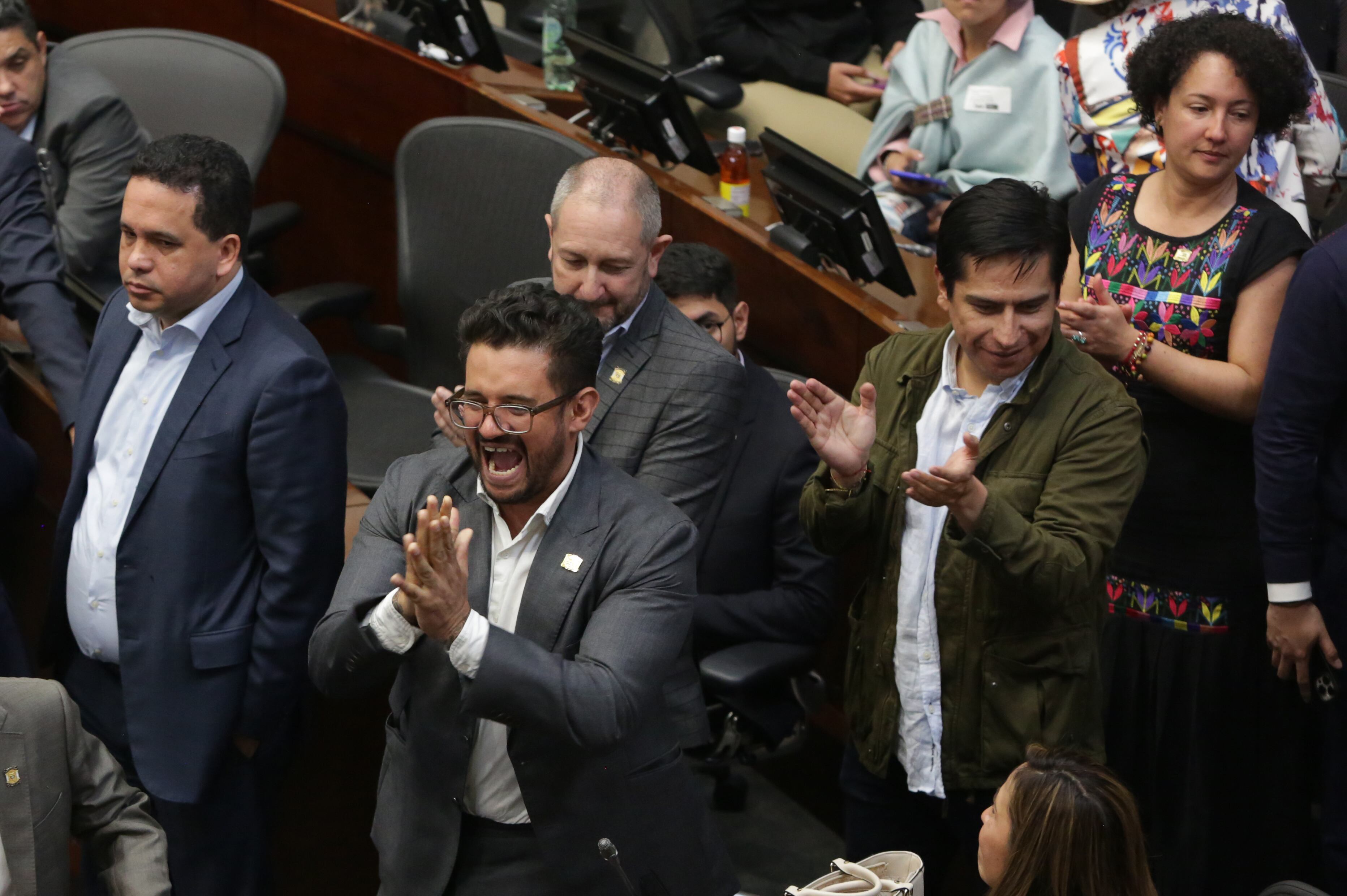 Aprobada la reforma pensional en segundo debate en la plenaria del Senado 
Senador Inti Asprilla
Bogota abril 23 del 2024
Foto Guillermo Torres Reina / Semana