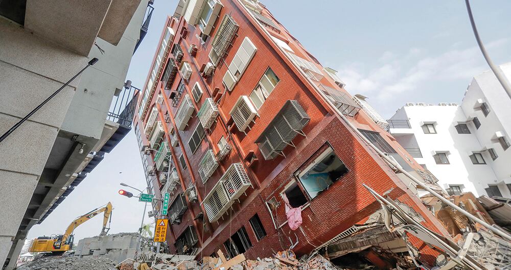Fuerte terremoto en Taiwan
