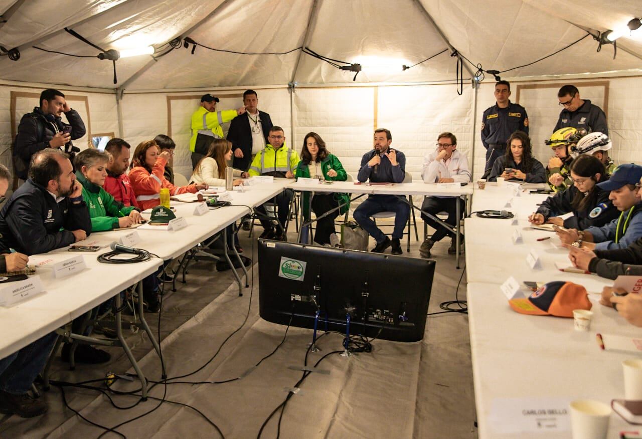 El alcalde Carlos Fernando Galán lideró la  instalación de la Comisión Distrital para la Gestión del Riesgo
