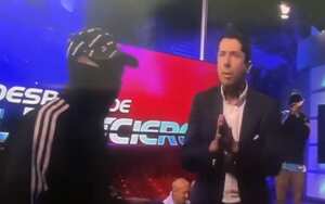 Imagen del presentador del canal TC.