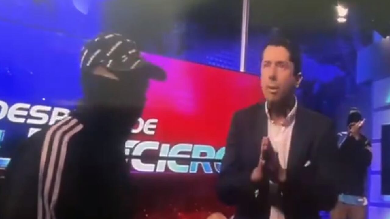 Imagen del asalto al canal.