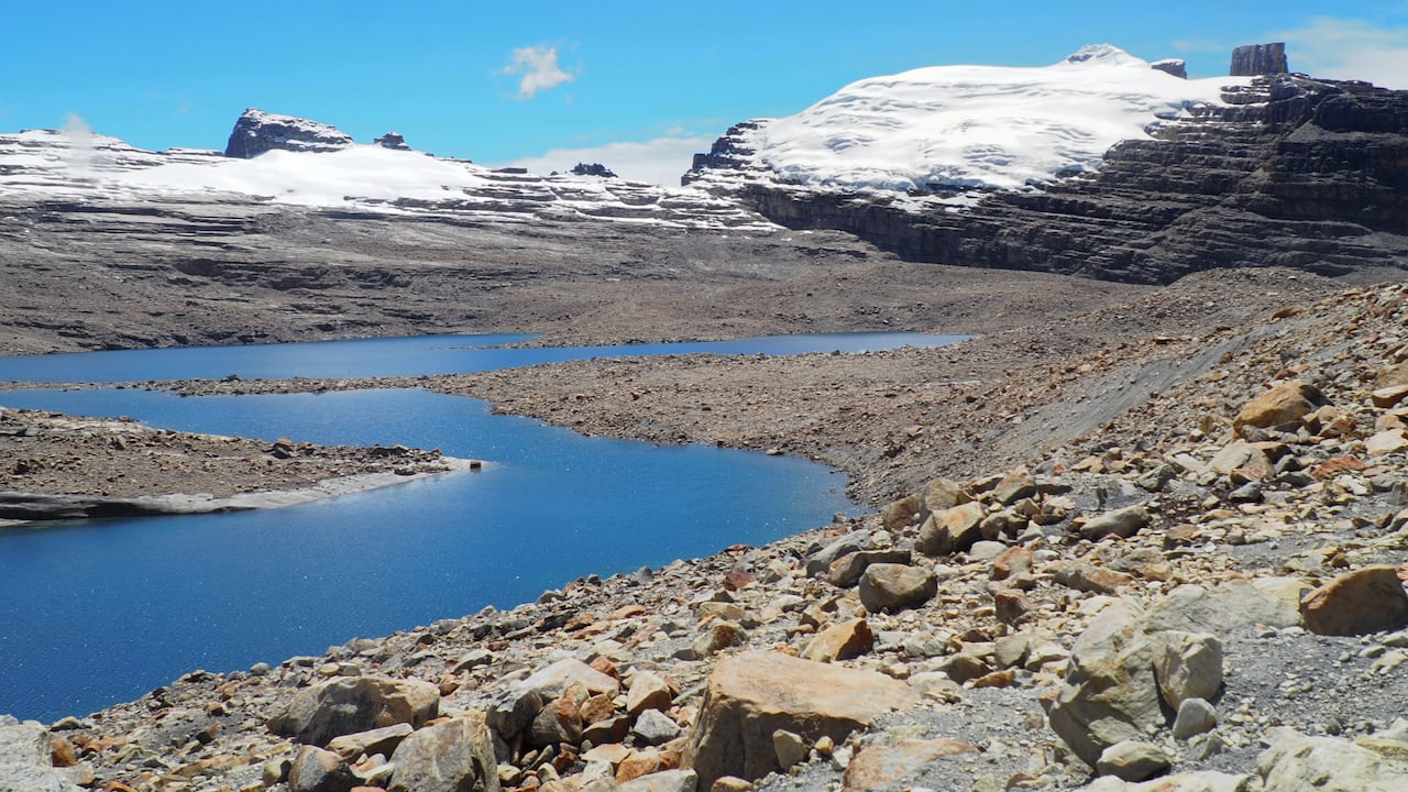 El nevado de El Cocuy está ubicado entre los departamentos de Arauca, Boyacá y Casanare.