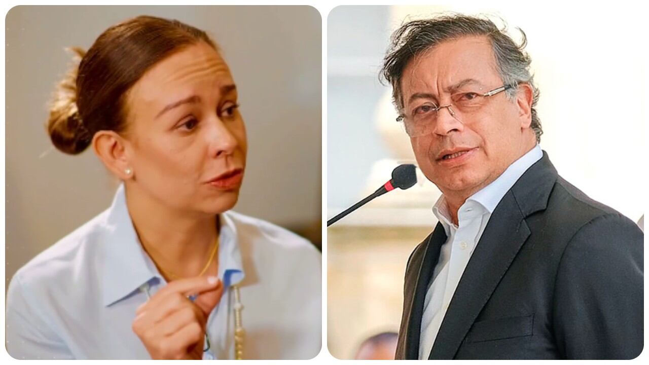 María Claudia Tarazona y Gustavo Petro