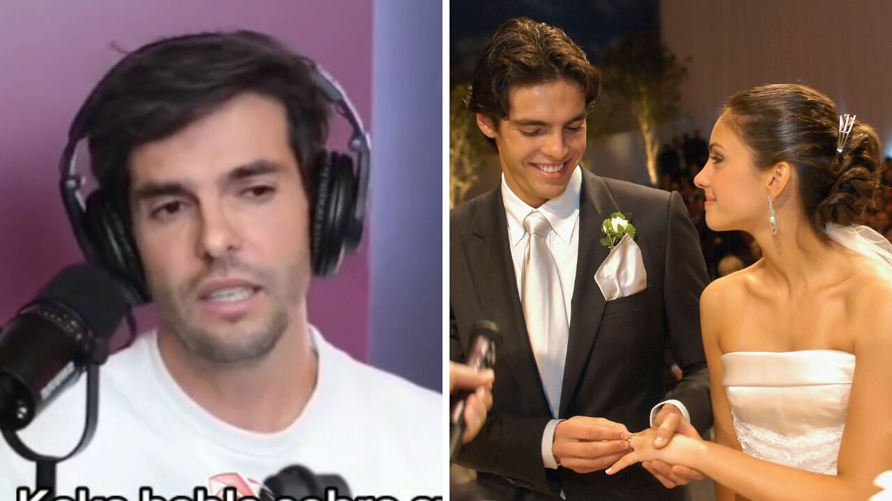 Kaká rompe el silencio sobre su separación con Caroline Celico