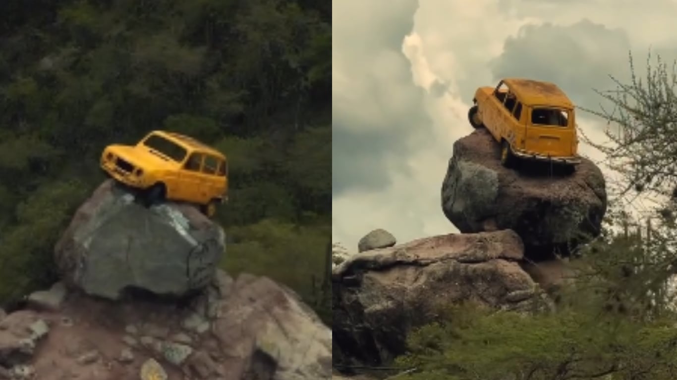 Algunos dicen que antes de ese Renault 4 había otro vehículo clásico.