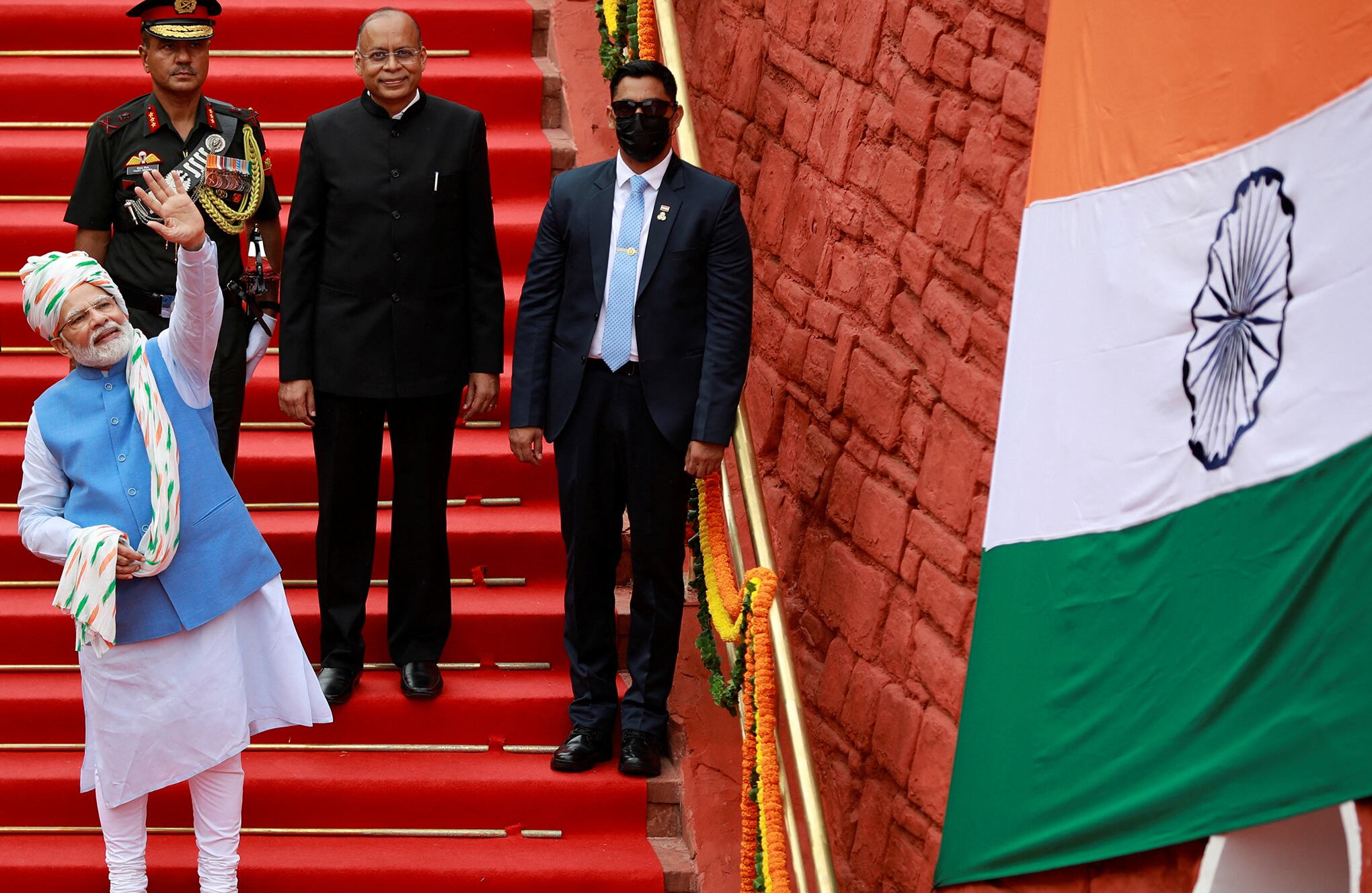 India celebra 75 años de independencia