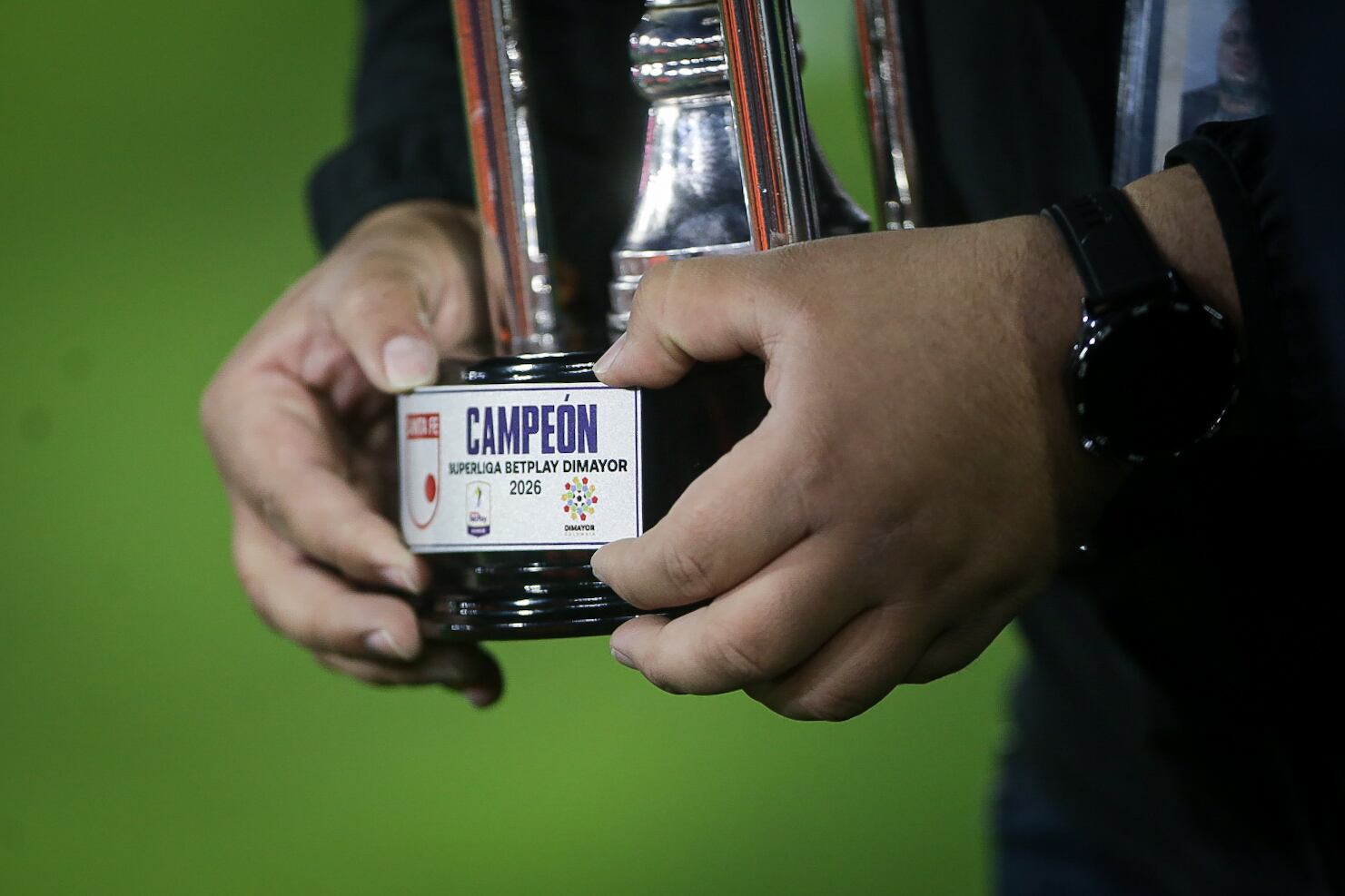 Bogotá. Enero 21 de 2026. Independiente Santa Fe enfrenta a Club Junior, por encuentro válido de la Super Liga BetPlay en el partido de vuelta, en el Estadio Nemesio Camacho El Campín. (Colprensa - Cristian Bayona).