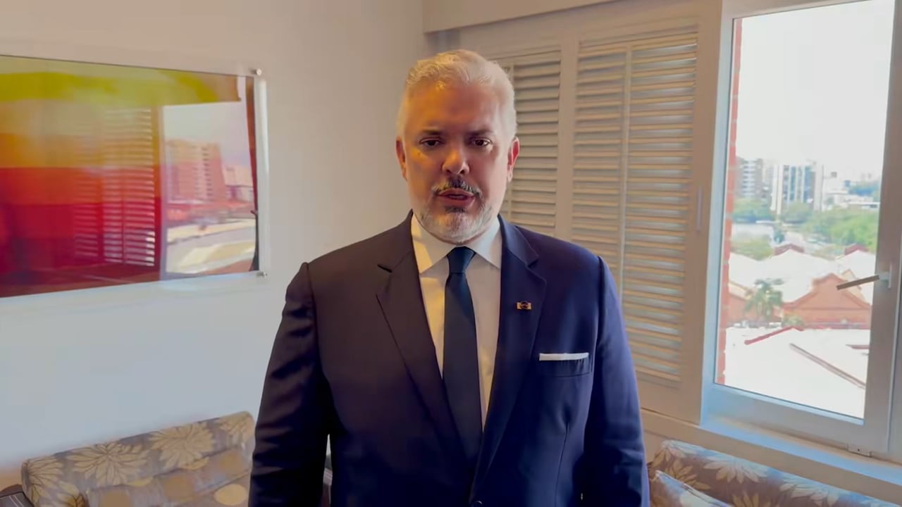 Iván Duque, expresidente de Colombia.