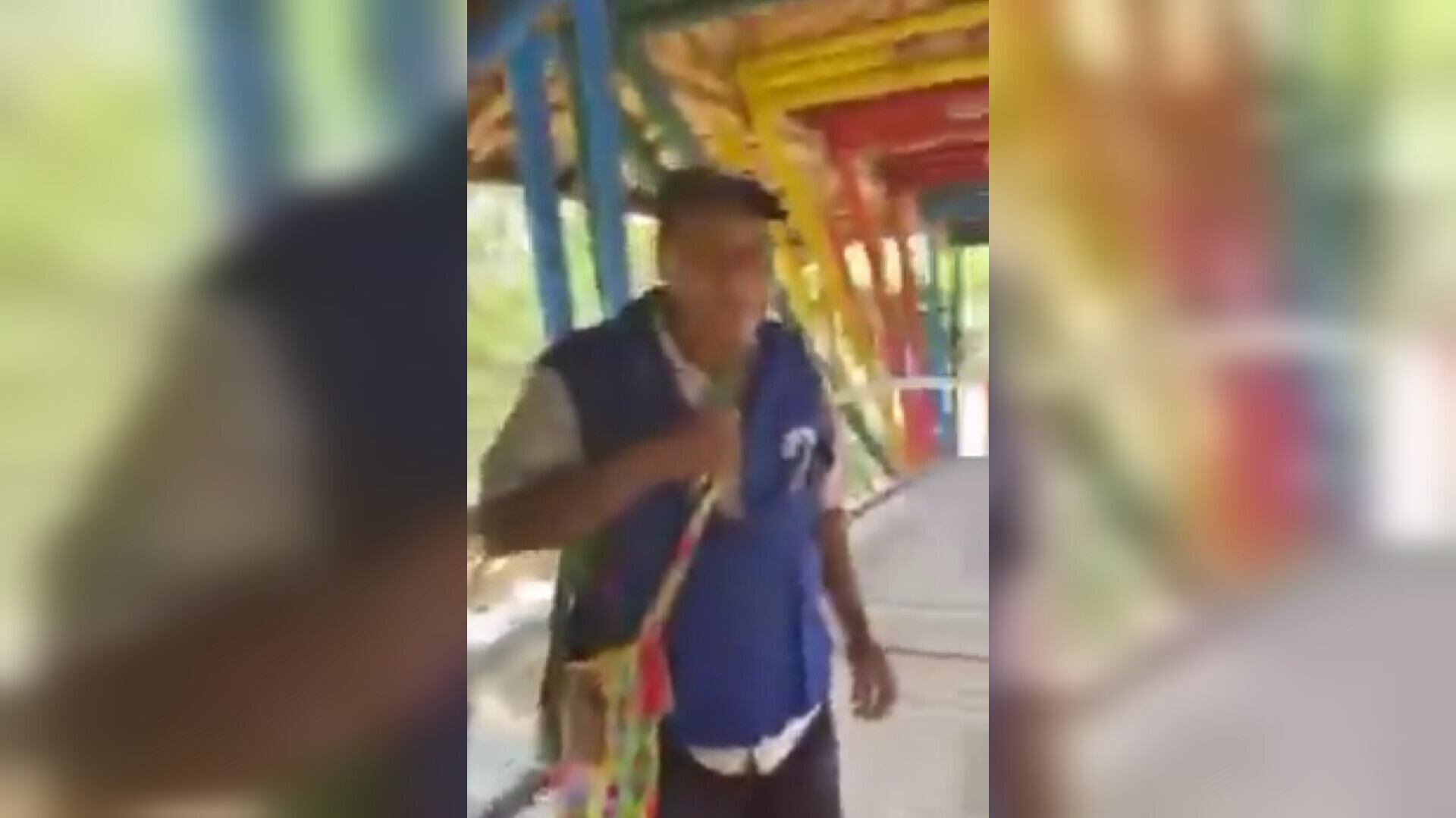 El indignante cobro de la guardia indígena a la comunidad para ingresar a un río público en Santander de Quilichao.