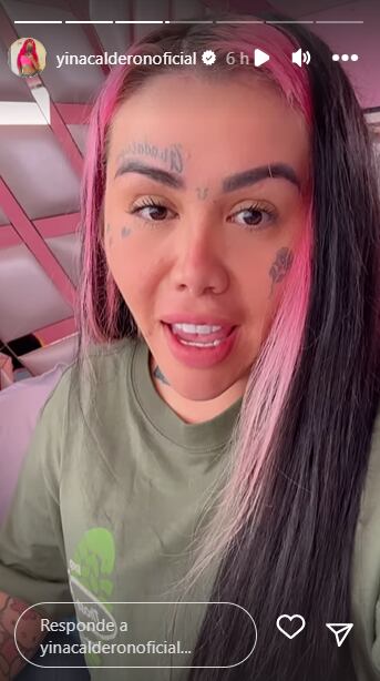 Foto: Instagram @yinacalderonoficial.