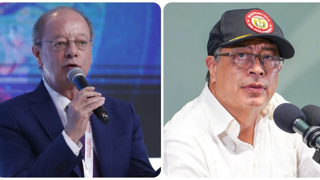 Gabriel Silva y Gustavo Petro.