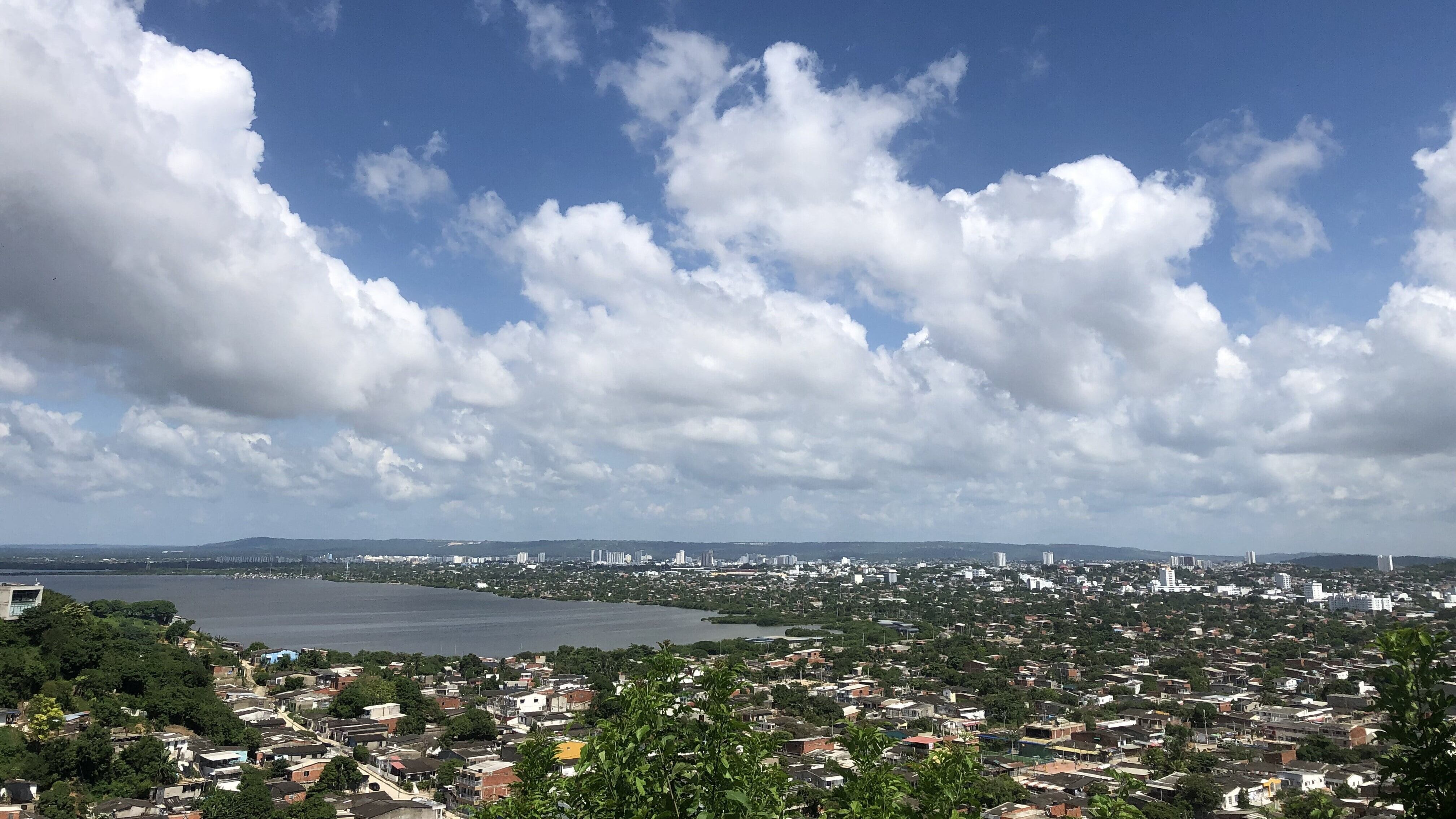 Panorámica de Cartagena desde el barrio La María - sector Habitad 89